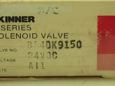 Honeywell Skinner B14DK9150 Solenoid Valve 3-Way NC 24VDC 150 PSI 1/16" NPT