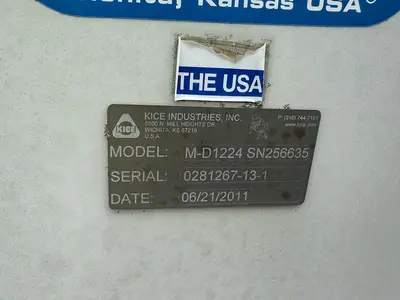 Used KICE INDUSTRIES, INC. CR SERIES FILTER Pellet Mills Pennsylvania US | Global Equipment International, LLC #1284539