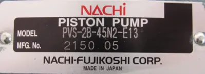 NEW NACHI PVS-2B-45N2-E13 HYDRAULIC PUMP PVS2B45N2E13