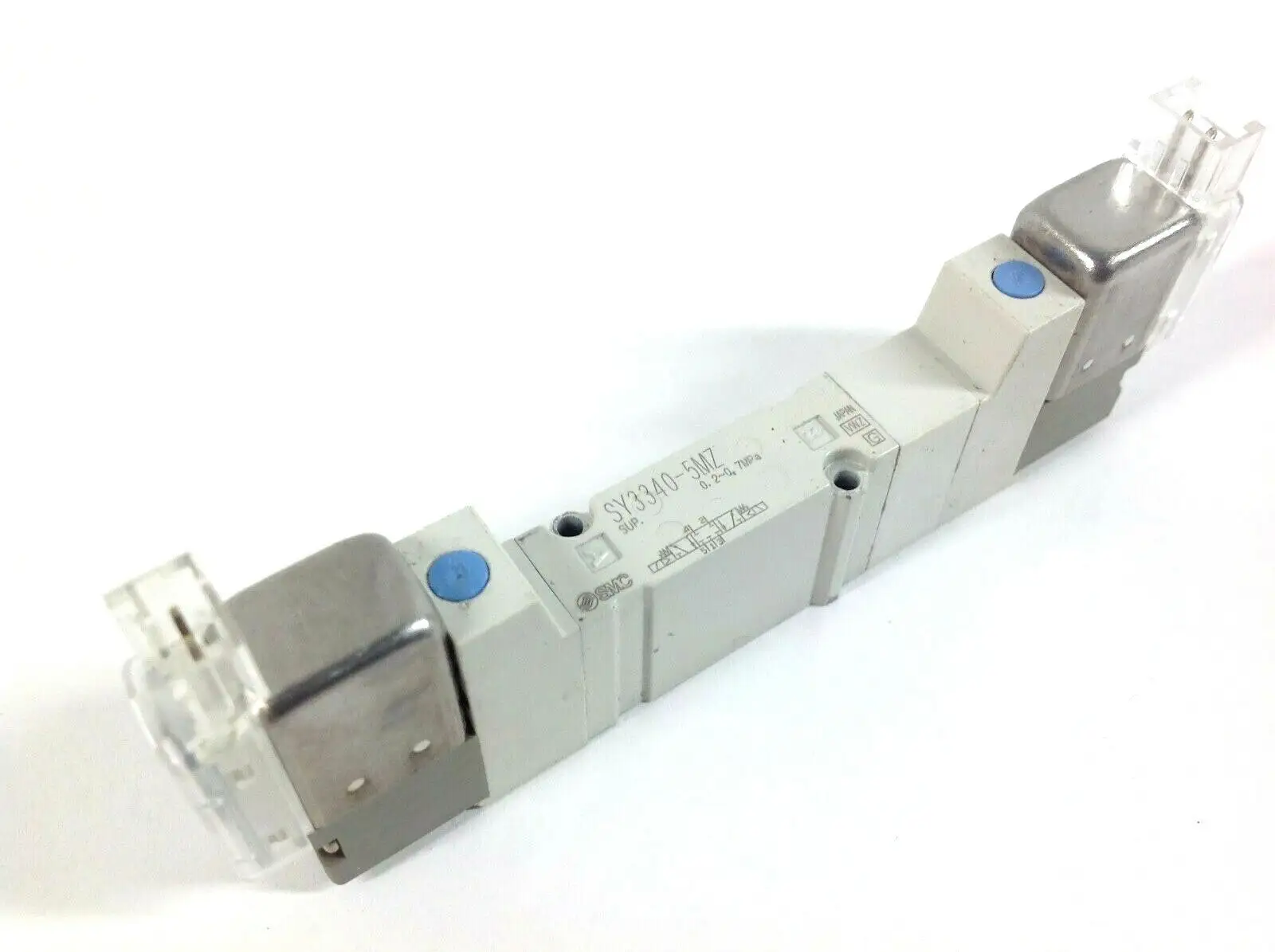 Used SMC DOUBLE SOLENOID VALVE Solenoid Valves | Maverick Industrial Sales #1115795