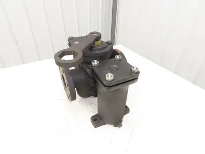 Yoshitake SW-10 Duplex Basket Strainer Hydraulic Filter 80A 3" Flanged