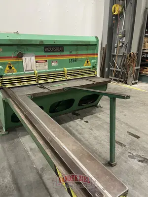 Used 1991 ACCURSHEAR 61356 Power Squaring Shears (Gauge) Michigan US | Vander Ziel Machinery Sales #480519