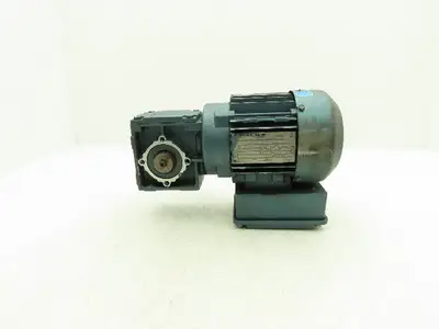 Sew Eurodrive WA20DT71D4 Gearmotor 10:1 Ratio 166rpm 1/2Hp 460V 20mm Hollow Shaft
