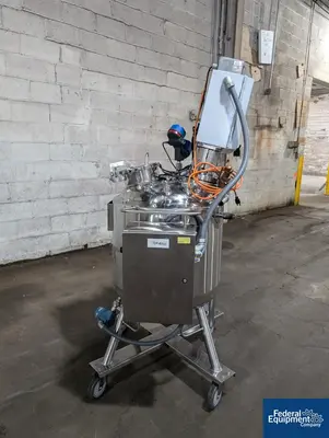 USED Bulling Metal Works 125 Liter Bulling Metal Works Reactor, 316L S/S, 45/75#