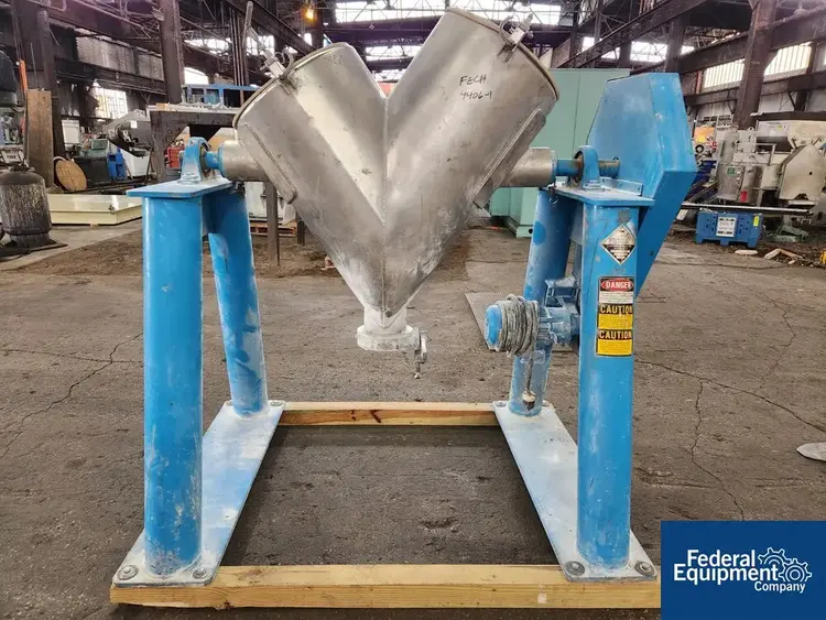 Used Patterson-Kelley 5 Cu Ft Patterson-Kelley Cross-Flow Blender, S/S Agitators, Blenders, Mixers Ohio US | Federal Equipment Company #127176