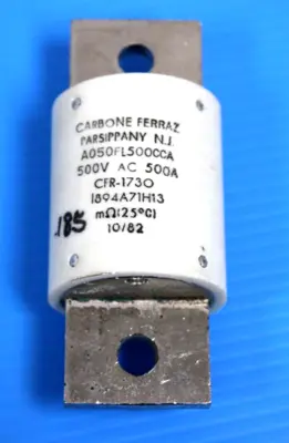 NEW CARBONE FERRAZ A050FL500CCA FUSE
