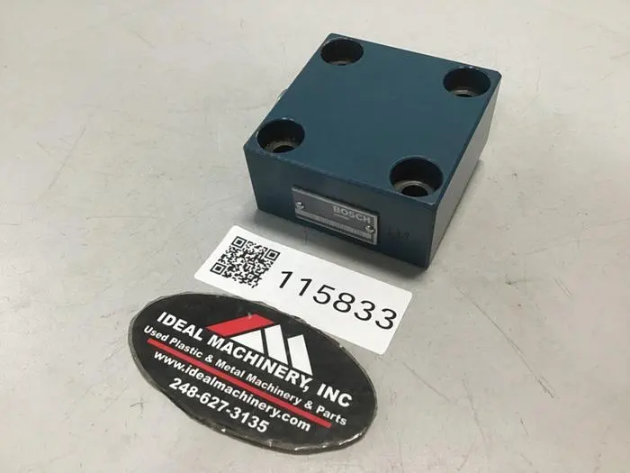 Used BOSCH 0 810 060 715 Valves/Fittings Michigan US | Ideal Machinery #576643
