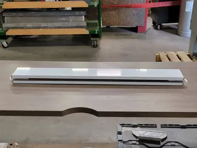 4" Door Rail W/ Lock DR4SPS12C