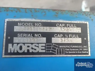 USED Morse Morse Drum Handler, Model 400A96-125
