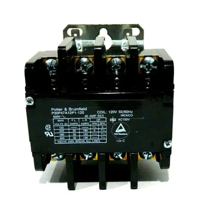 NEW POTTER & BRUMFIELD P30P47A12P1-120 CONTACTOR P30P47A12P1120