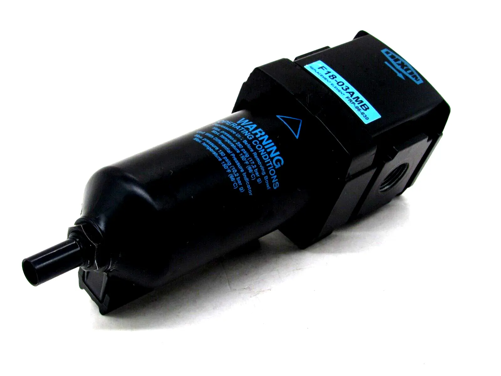 NEW DIXON F18-03AMB AIRLINE COMPACT FILTER F1803AMB