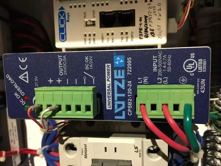 Used LUTZE CPSB2-120-24 722995 DC Power Supplies California US | Van Aliso Enterprises Inc #716360