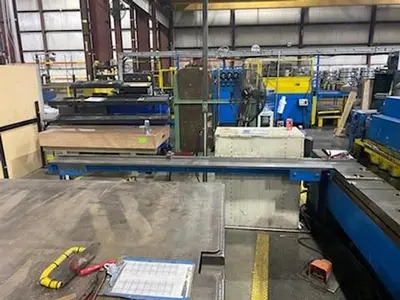 10' x 1/4" Wysong Shear (Used)