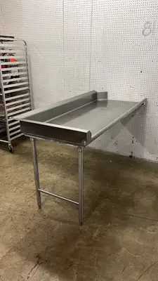 Used Falcon Restaurant Supply, Inc. Used 72" x 30" Stainless Steel Dish Table - GC Dishtables Illinois US | Falcon Restaurant Supply #1373533