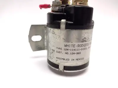 USED WHITE-ROGERS POWER COIL CONTACTOR 24 VDC, CONTINUOUS