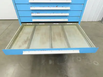 Nu-Era Modular Tool Storage Cabinet 12 Drawer 45x28x61" Stanley Vidmar Lista