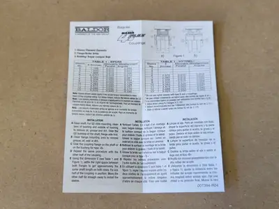USED BALDOR-MASKA 8HS
