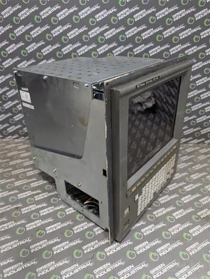 LCD Retrofit FANUC A02B-0163-C321 MDI/CRT Unit Operator Interface D12CM-01B Used