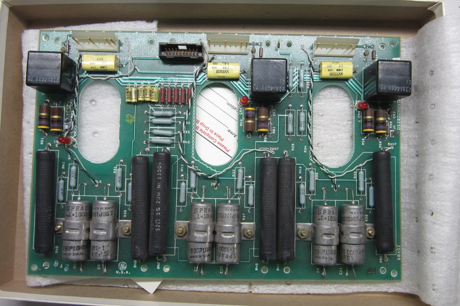 GENERAL ELECTRIC DS3800NHVD1E1E POWER BOARD