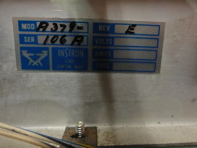 USED INSTRON A378-106A