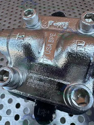 USED ITT PURE FLO .5-316L-RA25MAX-CWP150 DIAPHRAGM VALVE W/ 1/2" SANITARY FITTING