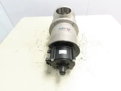 APV Invensys DE31-4SH5-IPS Double Seat Mix Proof Valve 4"x4" DE3 Stainless