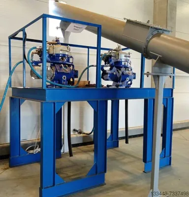 (2) Alfa-Laval MAB 205S-24 oil purifiers on platform.