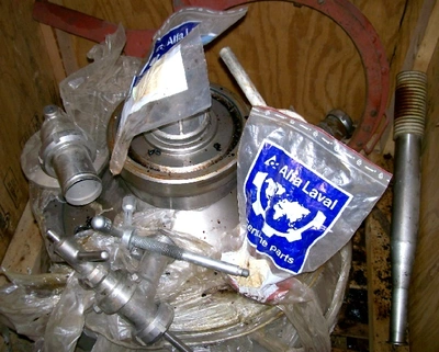 Alfa-Laval FESX 412B-35-60 nozzle centrifuge, 316SS.