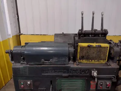 3/8" LEWIS MODEL #8CV WIRE STRAIGHTEN & CUT MACHINE: STOCK 16181