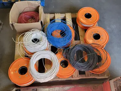 RW90 Cable Wire 12AWG 1/C 600V Black/Red/White/Blue (1 Skid)
