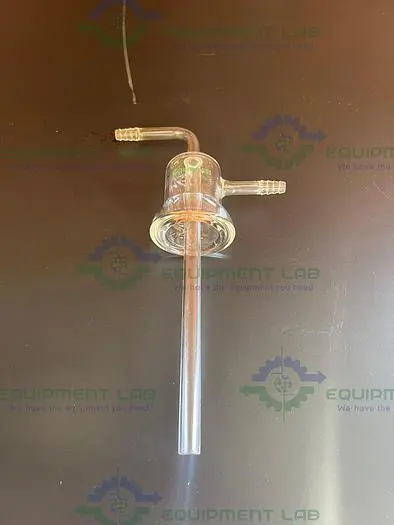 Used CHEMGLASS 65MM JOINT DIP / SYPHON TUBE W/ HOSE FITTINGS Glassware - Other | Equipment Lab #486396