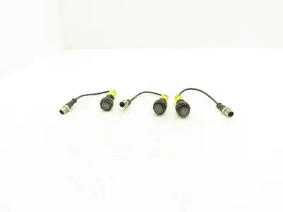 Banner S18-2NAEL-Q5 Photoeye Sensor Emitter 18mm 10-30VDC  Lot of 3