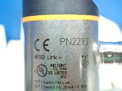 New | in-Stock IFM PN2293 Pressure Transmitters Ohio US | HGR 24 #1070233
