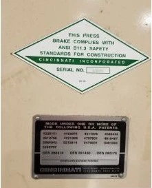 2002 CINCINNATI-INC 175AFX6FT Brakes (Press Brakes) | Mohawk Machinery (7)