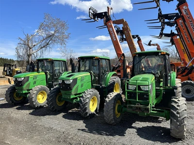Used 2015 JOHN DEERE 6120M Utility Tractors New York US | Abele Tractor #1343060