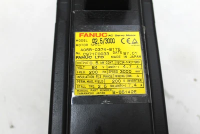 USED FANUC A06B-0374-B175