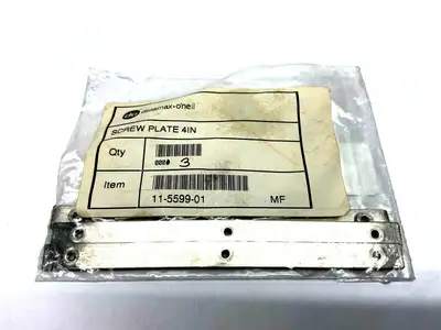 USED HONEYWELL SCREW PLATE 4" FOR LABEL PRINTER