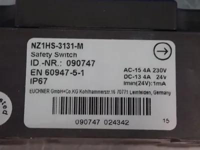 USED EUCHNER NZ1HS3131M
