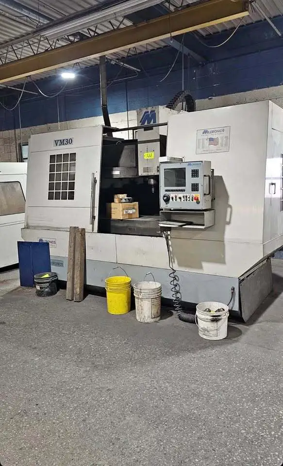 Used 2003 MILLTRONICS VM30 Vertical Machining Centers Illinois US | Asset Exchange Corporation #1228658