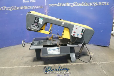 Used DAKE JH10 Horizontal Band Saws California US | Sterling Machinery Exchange #1467121