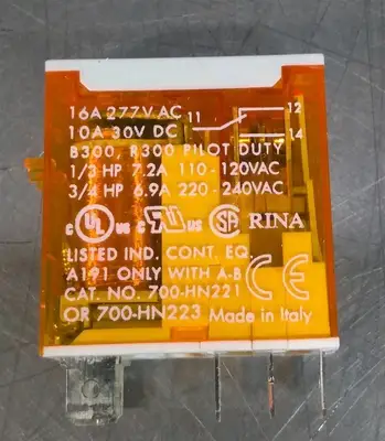 Allen Bradley 700-HK36A1/B Relay Loc4E6