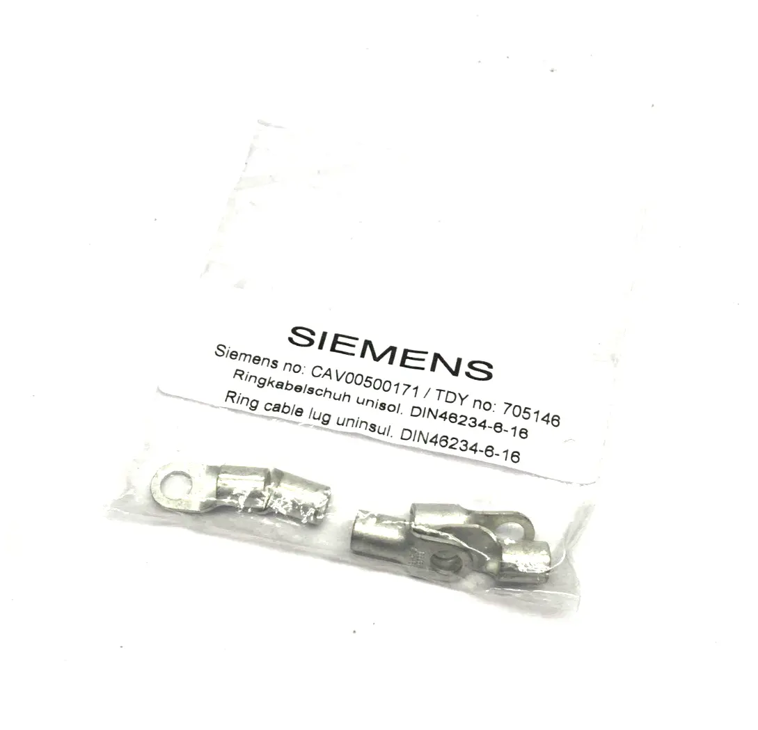 CAV00500171,DIN46234-6-16 | Siemens CAV00500171 Ring Cable Lug DIN46234-6-16 PKG OF 5 - New