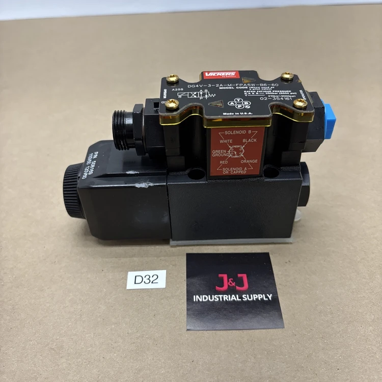 New | in-Stock Vickers Vickers DG4V-3-M-FPA5W-B6-60NEW Miscellaneous MRO Indiana US | J&J Industrial Supply #1079137