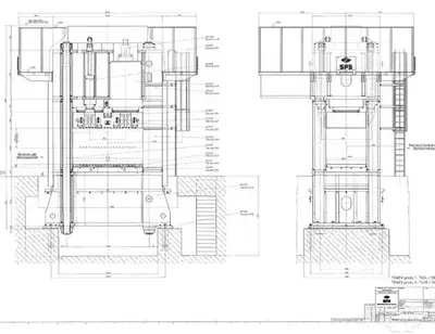 USED 2000 SIEMPELKAMP DOWN-ACTING