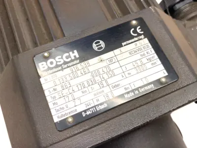 USED BOSCH BRUSHLESS SERVO MOTOR
