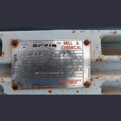 Westinghouse 50 HP Electric Motor