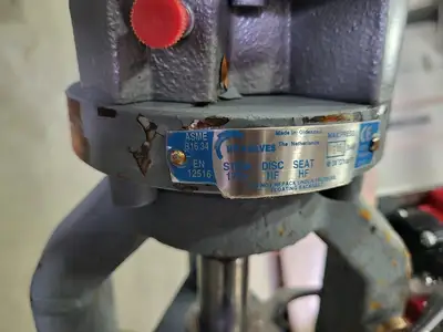2" Class 2500 Globe Valve B16.34 w/ Actuator SAEXC 07.5-F10