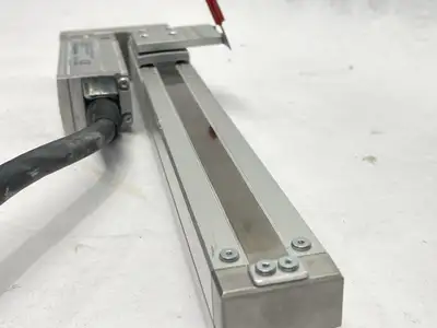 USED IAI ROBO CYLINDER 200MM STROKE W/ CB-PCS-MPA100