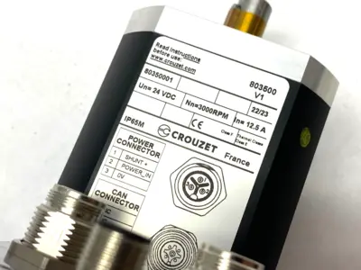 New | in-Stock Crouzet DCmind Brushless Motor 24VDC 3000RPM 12.5A Servo Motors Michigan US | Maverick Industrial Sales #1463534