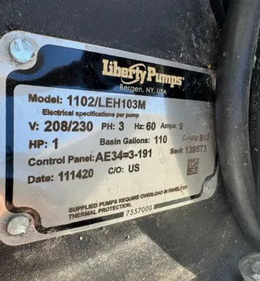 Liberty Pumps 567567565657544645645 Sump, Sewage & Effluent Pumps | Amiron Machinery (8)